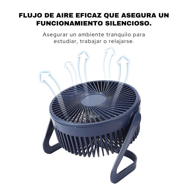 Mini Ventilador Portatil De Escritorio Usb-2