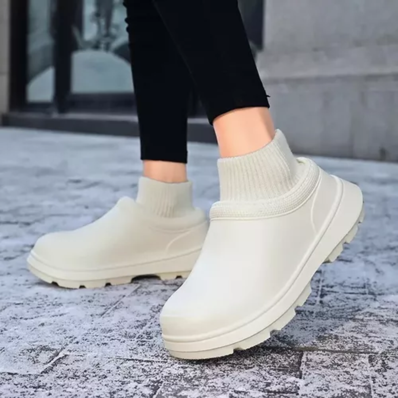 Zapatos Zuecos Antideslizantes Impermeables Confort Unisex-2