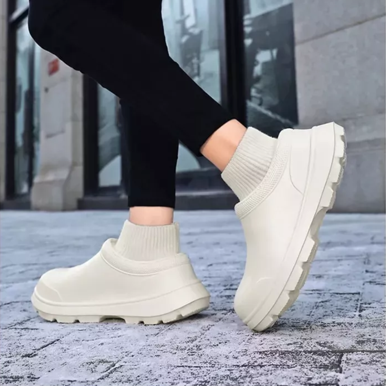 Zapatos Zuecos Antideslizantes Impermeables Confort Unisex-3