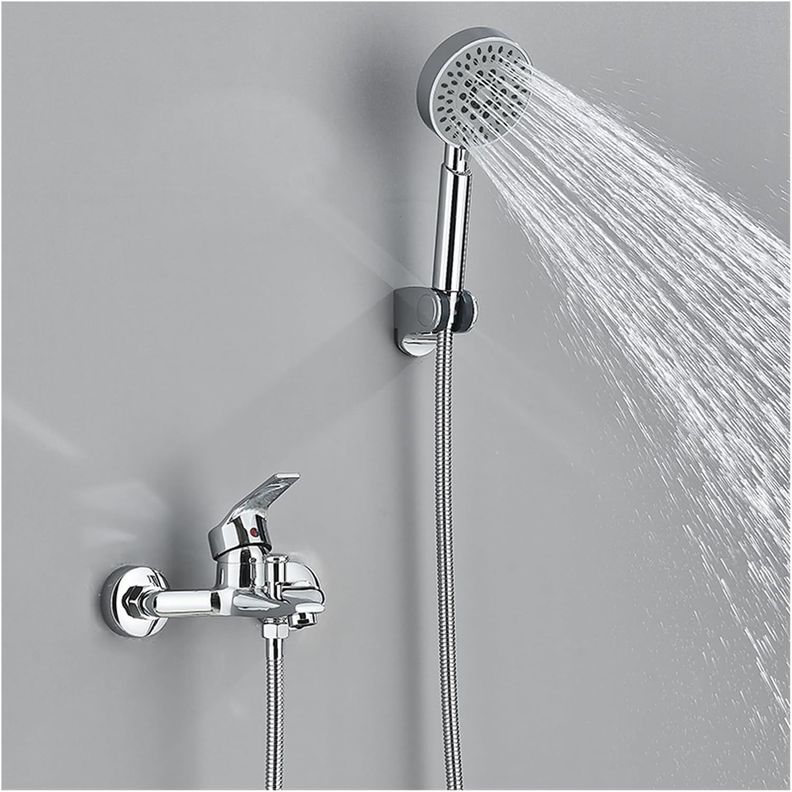 Kit Mezclador Monomando Grifo y Ducha para Baño-1