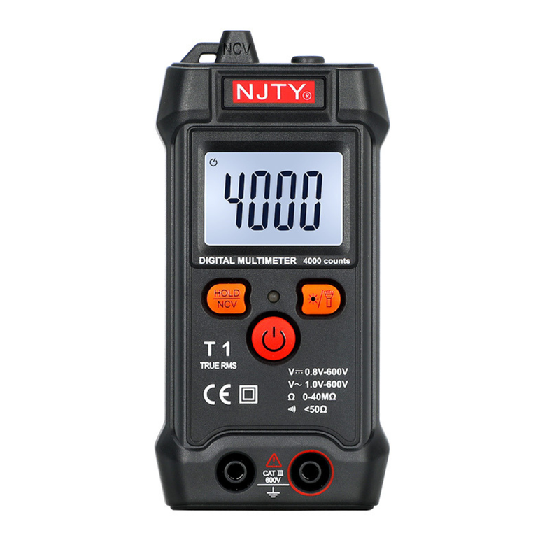 Tester Multímetro Digital Inteligente Amperaje Y Voltaje T1-1