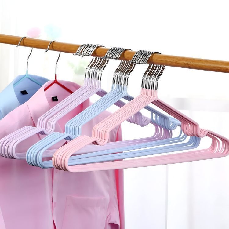 Ganchos Colgador Ropa Metálicos 50 Unidades-3