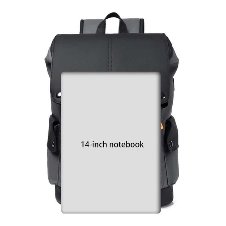 Mochila Notebook Impermeable 35 Litros Carga Usb Unisex-3