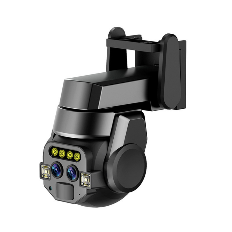 Cámara De Vigilancia Exterior Doble Lente Wifi 6MP Zoom 10x-0