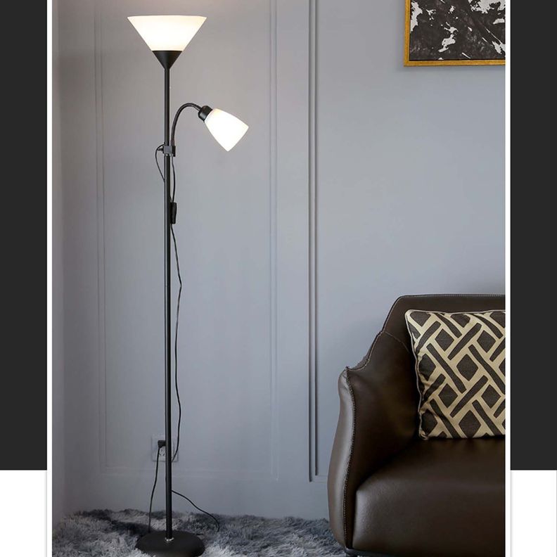 Lampara De Pie Ajustable Nordica Elegante Decorativa-2
