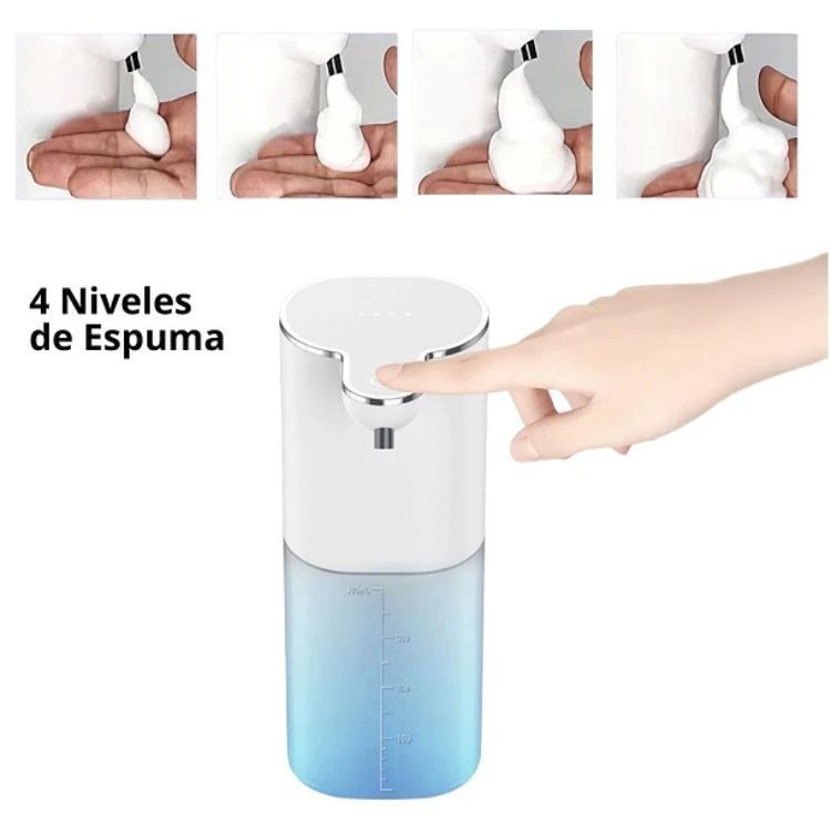 Dispensador de Jabon Liquido con Sensor Automatico-2