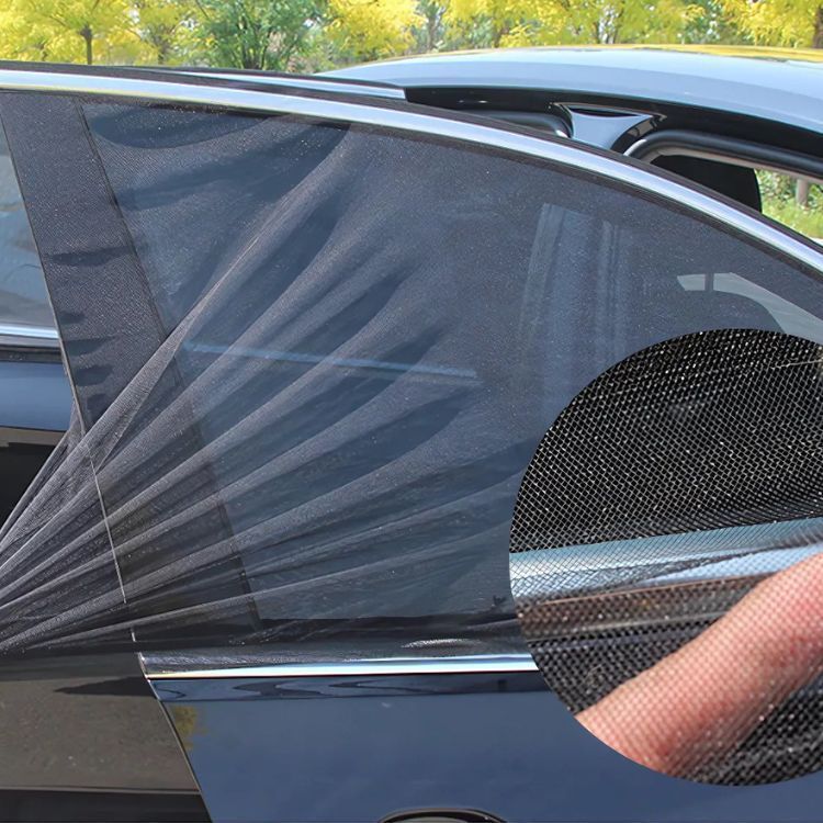 Set de 4 Mosquiteros Para Ventanas de Autos-1