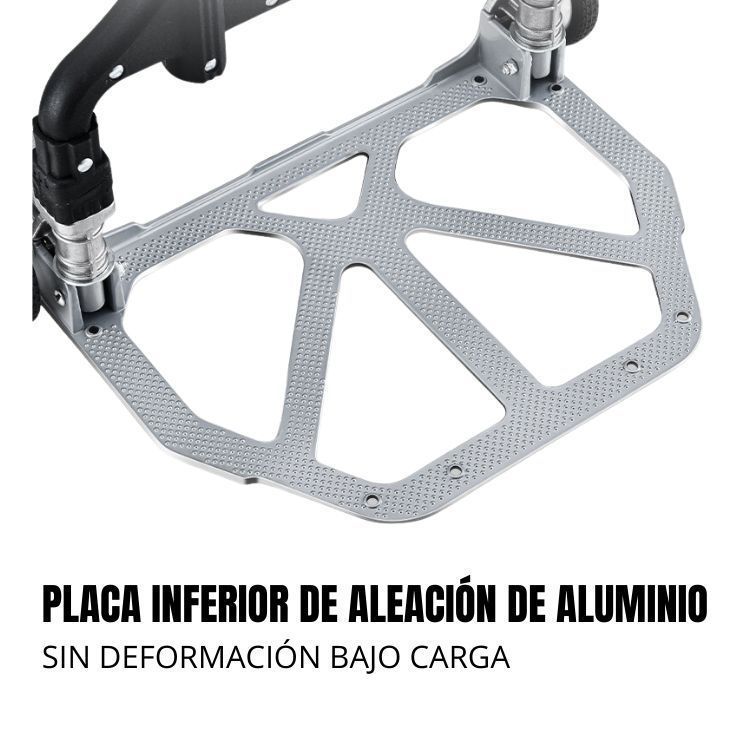 Carretilla de Carga Yegua Plegable Extensible Soporte 160 kg-4