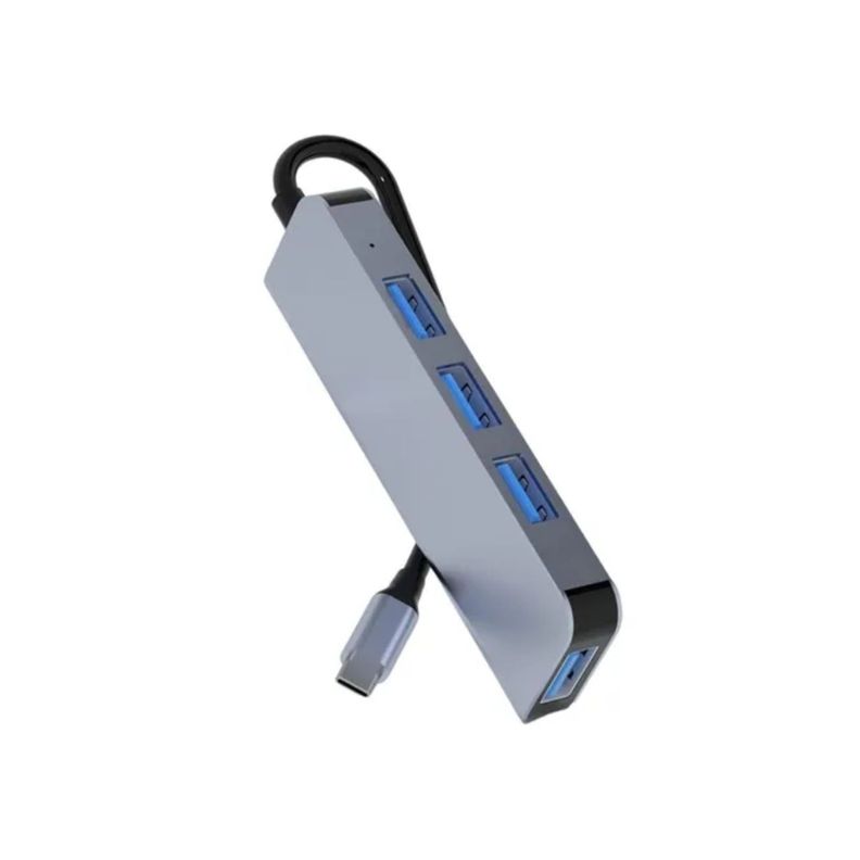 Expansión Adaptador Cable Tipo C Cargador Usb 4 Puertos-3