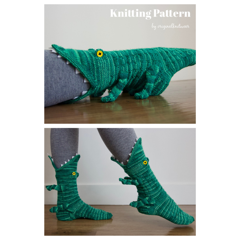 Calcetines Con Diseño Verdes Medias Largas Talla Única-3