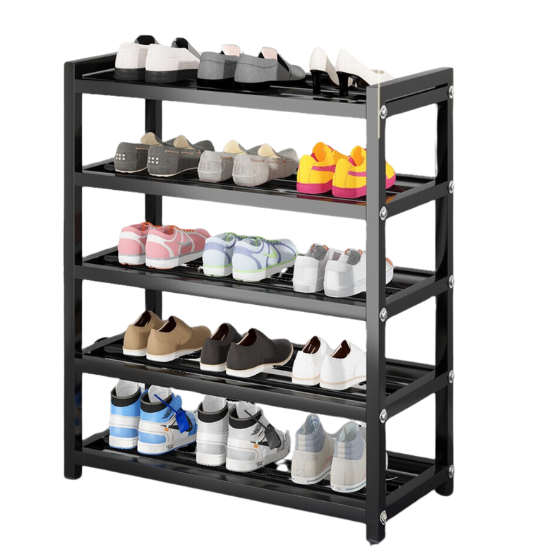Zapatero 5 Niveles Mueble Organizador Almacenamiento Ropa-0