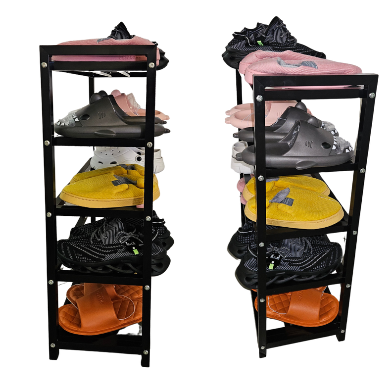 Zapatero 5 Niveles Mueble Organizador Almacenamiento Ropa-2