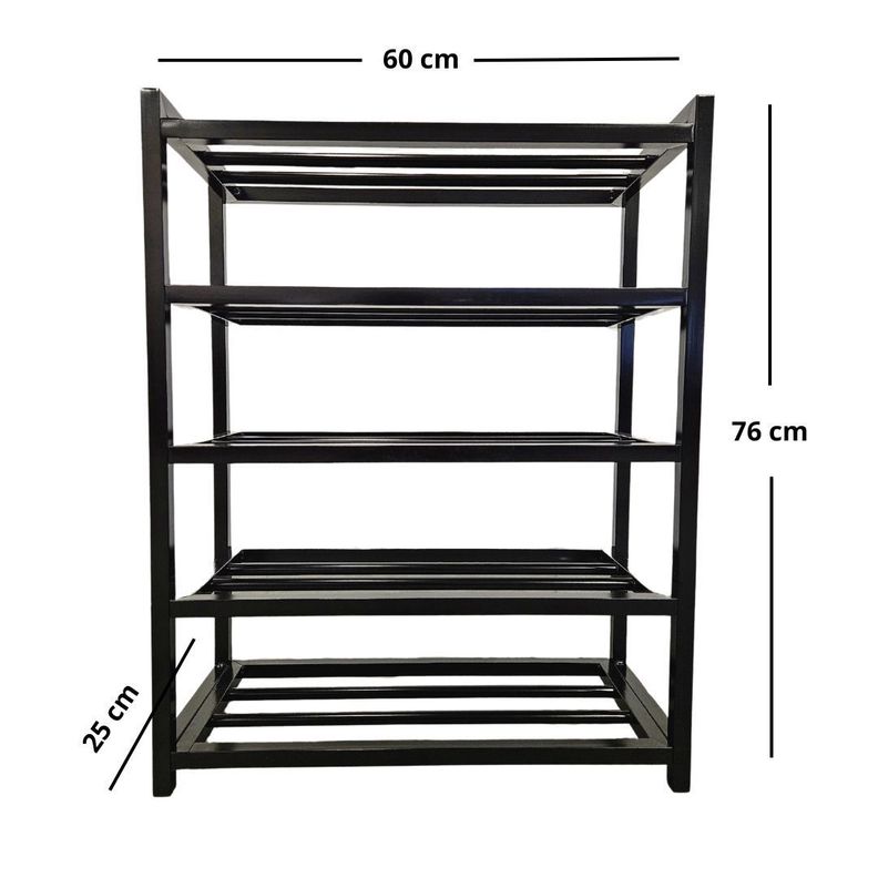 Zapatero 5 Niveles Mueble Organizador Almacenamiento Ropa-5