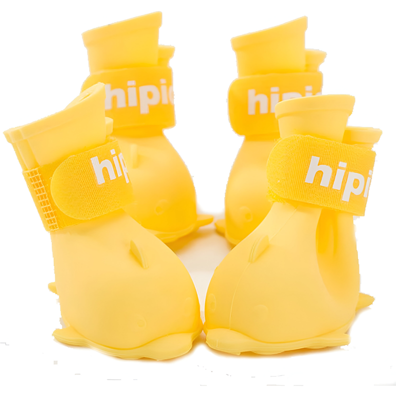 Zapatos Para Perros De Material Impermeable De Silicona-2