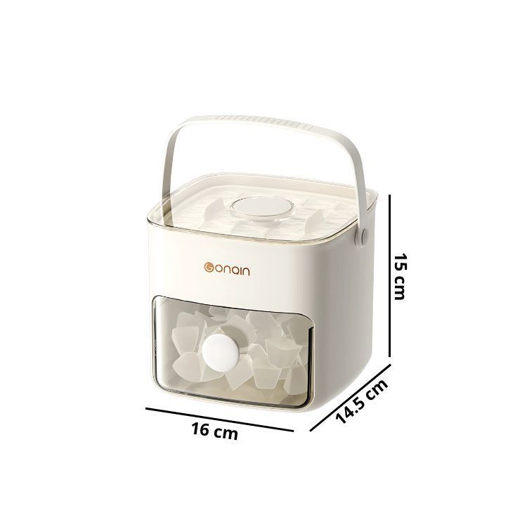 Nevera Portatil Cubeta 24 Hielos con Dispensador-1