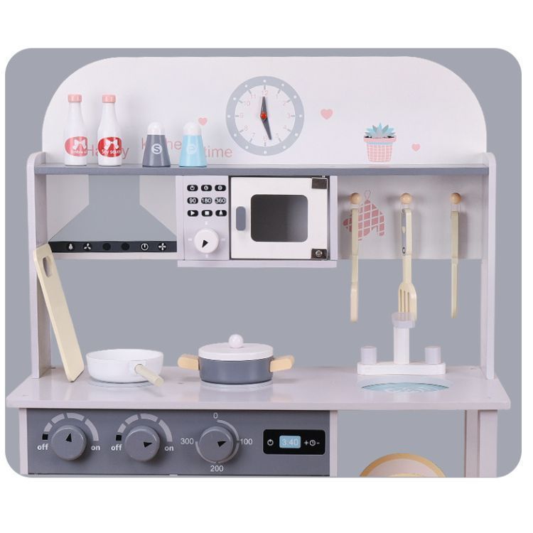 Juego Set De Cocina+Utensilios De Madera-4