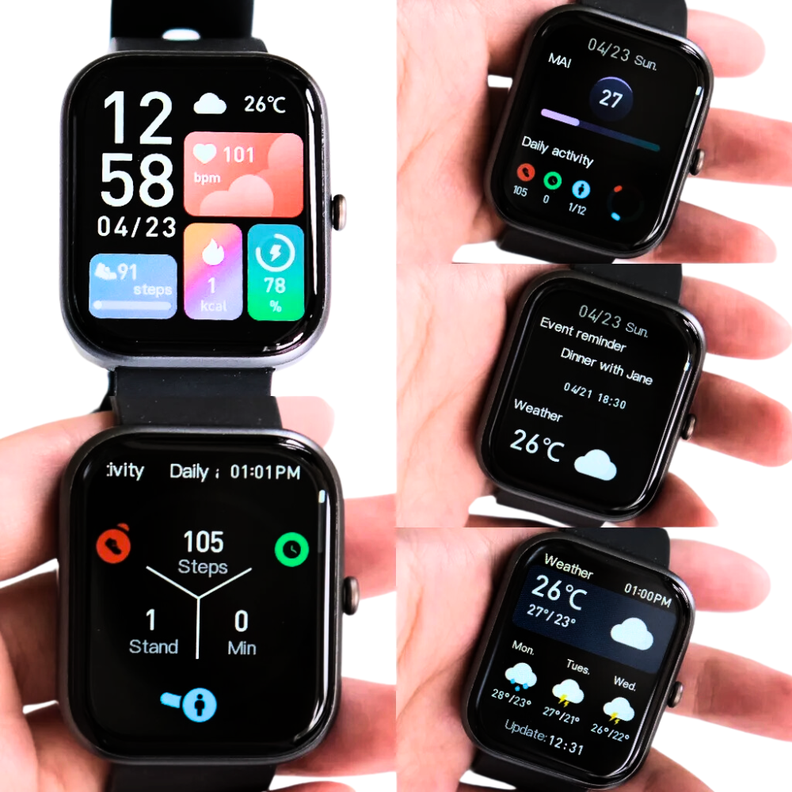SMARTWATCH GTS5 Bluetooth 5.0 Monitor De Salud Deportivo-2