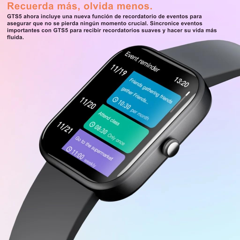 SMARTWATCH GTS5 Bluetooth 5.0 Monitor De Salud Deportivo-4