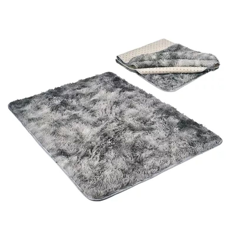 Alfombras Bajada Cama Peluditas Livianas De 160x50 Cm-0