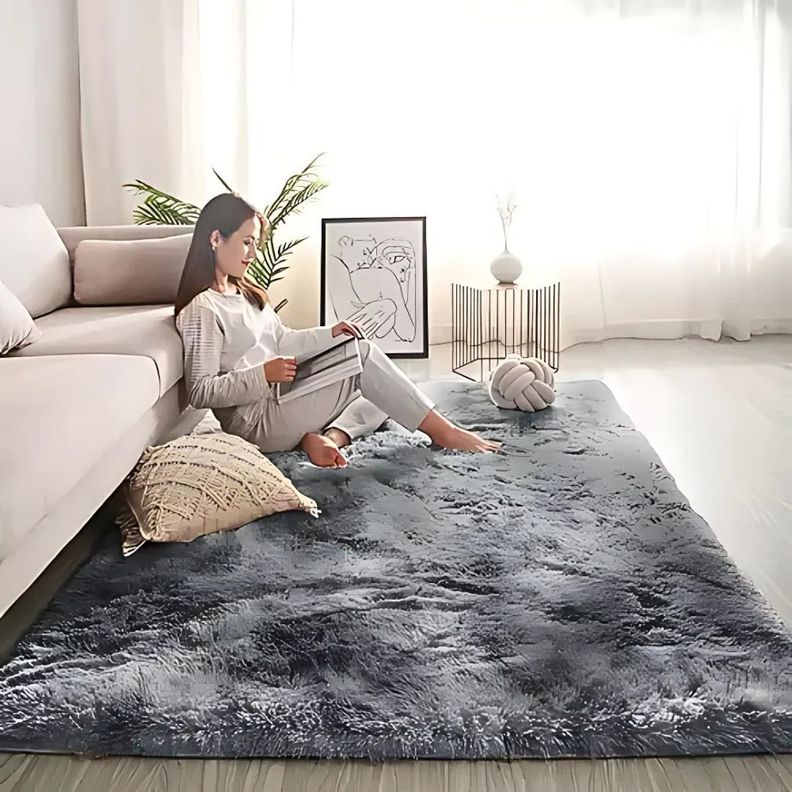 Alfombras Bajada Cama Peluditas Livianas De 160x50 Cm-1