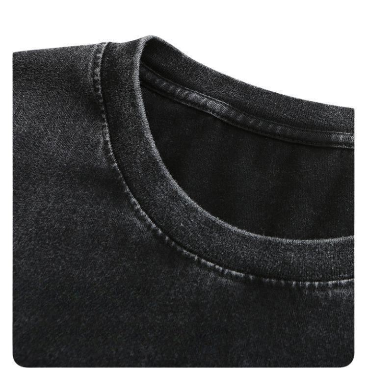Polera De Algodón Estilo Desgastada Vintage-4