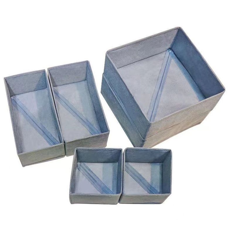 Set de 6 Cajas Plegable Organizador de Ropa-6