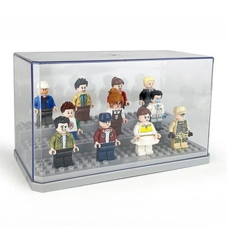 Exhibidor Vitrina Lego Figuras De Coleccion Transparente