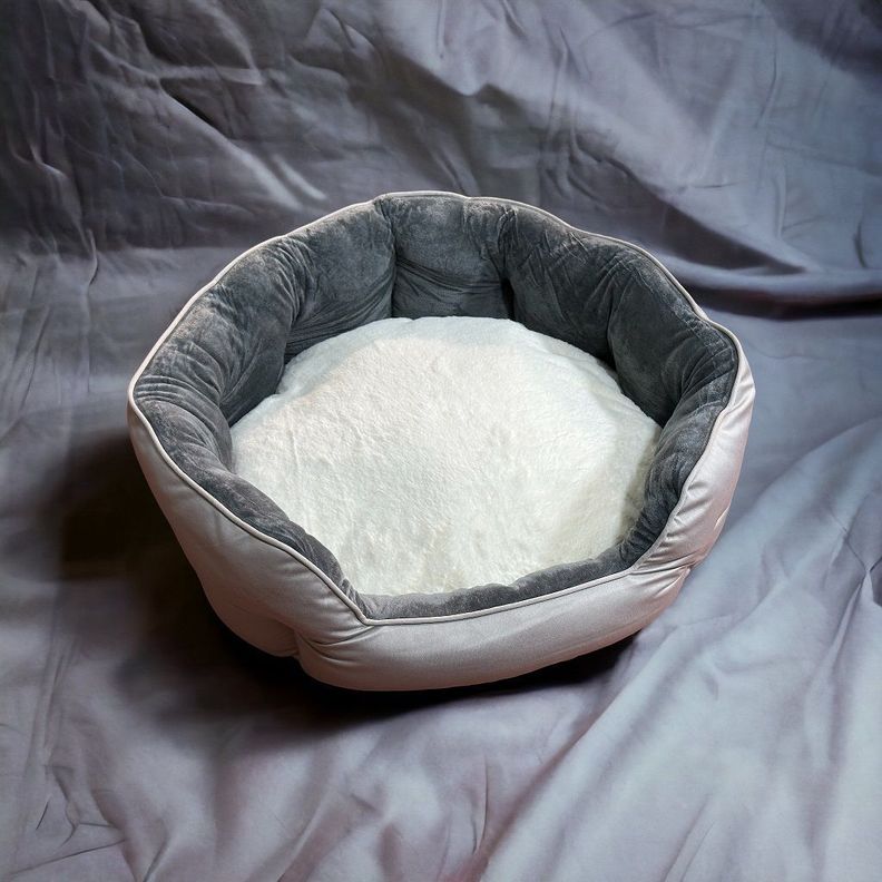 Cama Cojín 70 Cm Mascotas Acolchada Grande Para Perro Y Gato-1