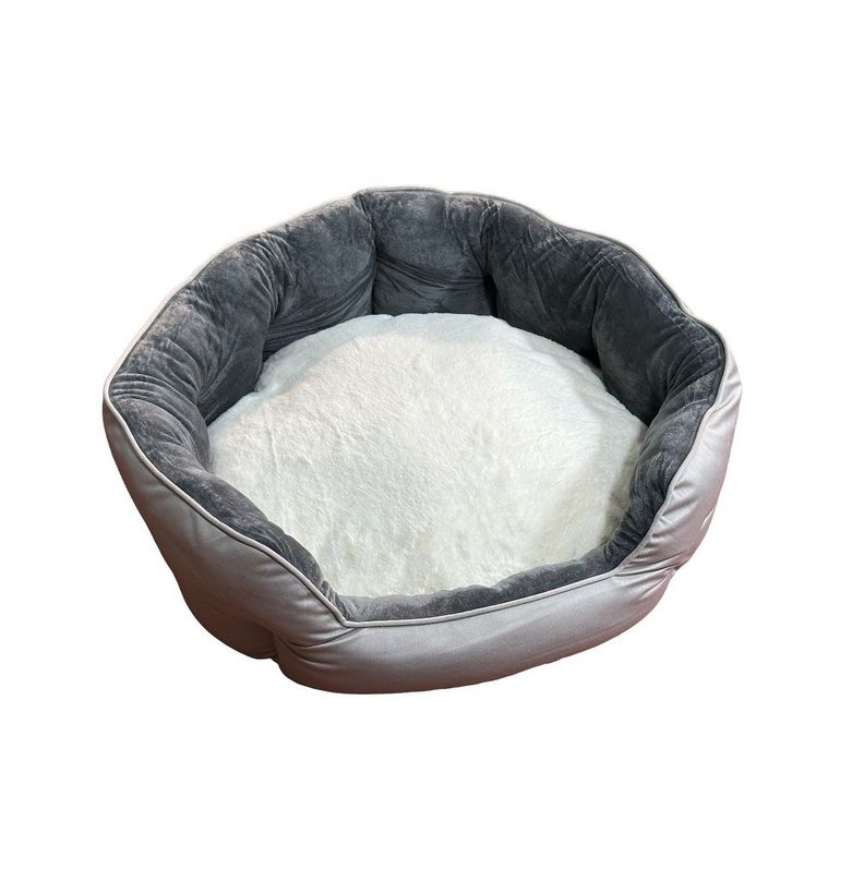 Cama Cojín 70 Cm Mascotas Acolchada Grande Para Perro Y Gato-0