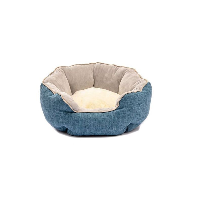 Cama Cojín 70 Cm Mascotas Acolchada Grande Para Perro Y Gato-4