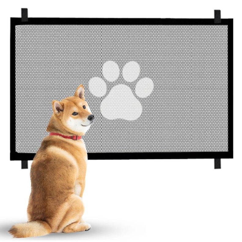 Malla Puerta De Seguridad Para Mascotas Proteccion Hogar-0