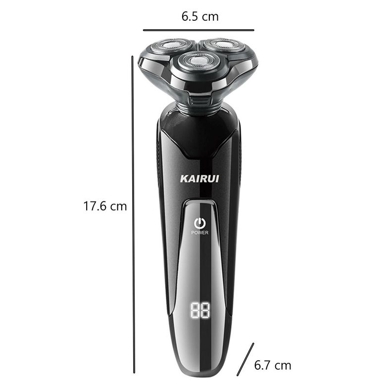 Máquina Afeitadora Eléctrica Lavable Multifuncional-5