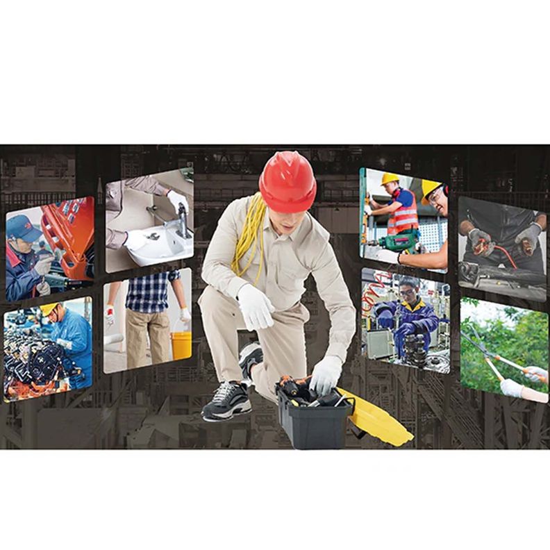Pack x12 Guantes de Goma Antideslizantes Jardin Limpieza y mas-4