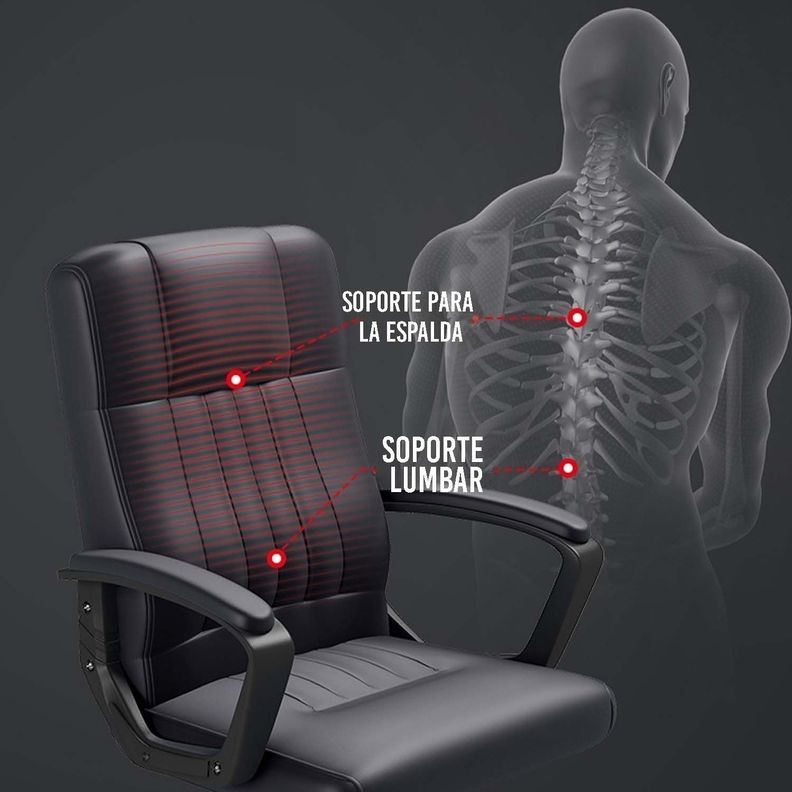 Silla Ergonomica 360 De Oficina U Hogar Ejecutiva-5