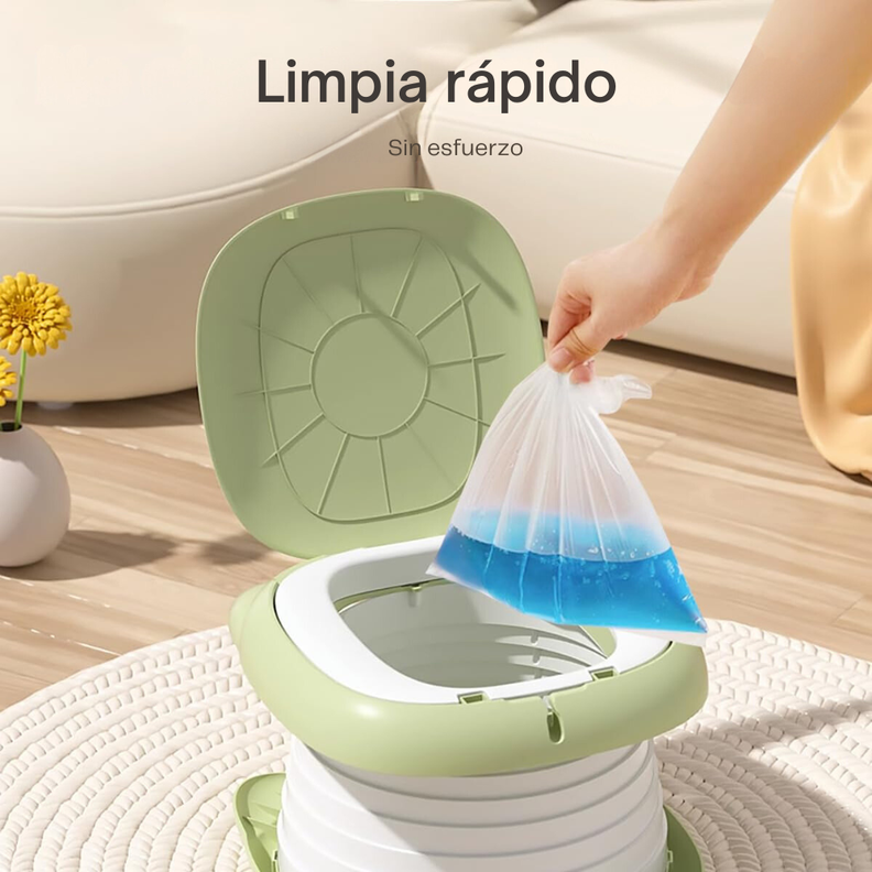 Pelela Bebé Bacinica Para Niños Plegable Baño Portátil-6