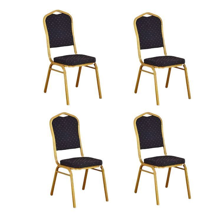 Pack 4 Silla Tapizada Eventos Fiestas Conferencias Comedor-0