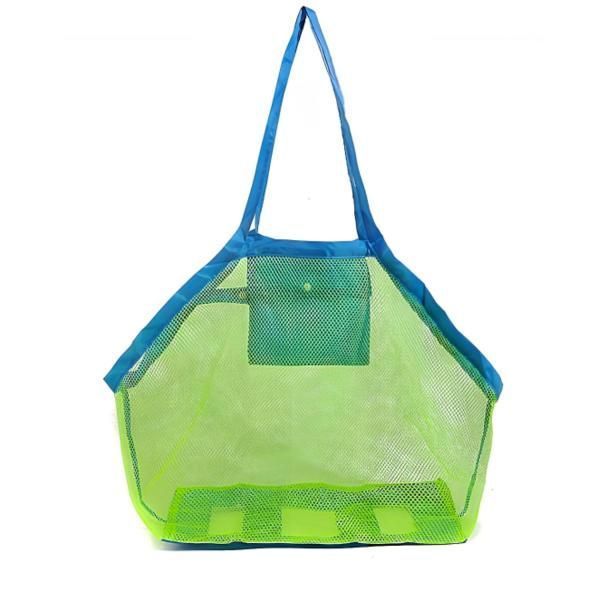 Bolsa De Malla Portátil Unisex Almacenamiento Juguetes Playa-0