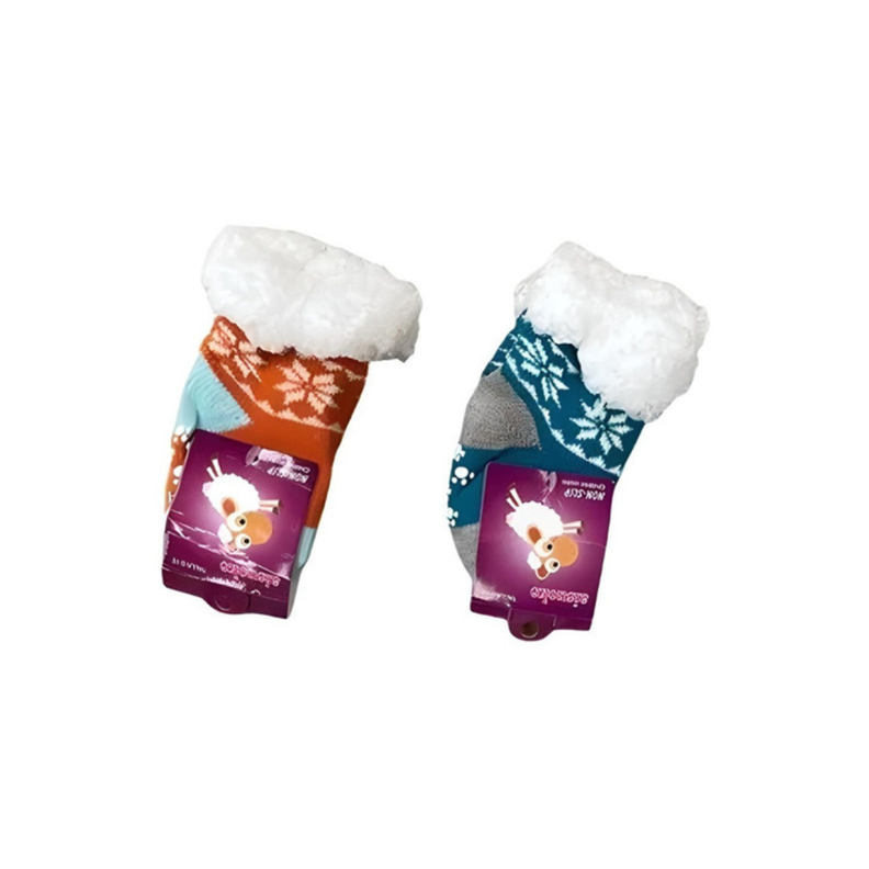 Pack 3 Pares Calcetines Antideslizante Interior Con Chiporro Baby Niño-1