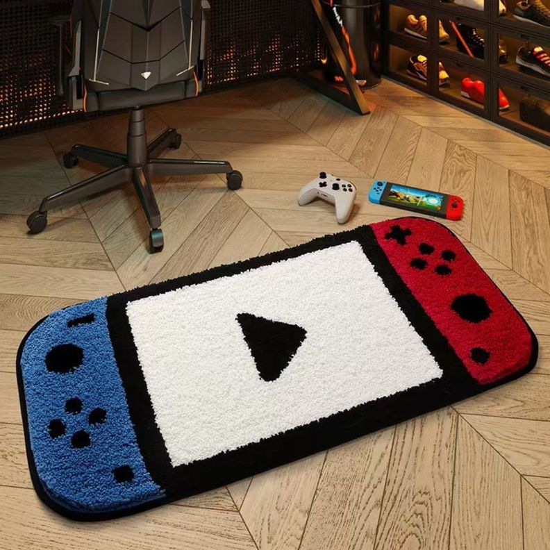 Alfombra Joystick Habitación Gamer Sala De Juegos Decorativo-1