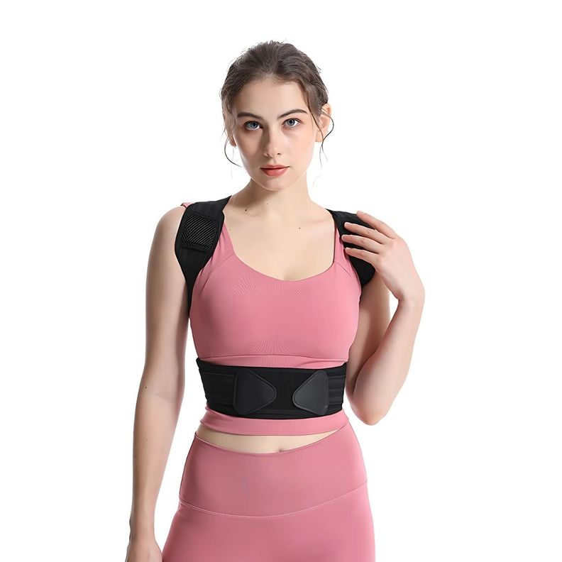 Corrector De Postura Espalda Faja Ajustable Unisex-2