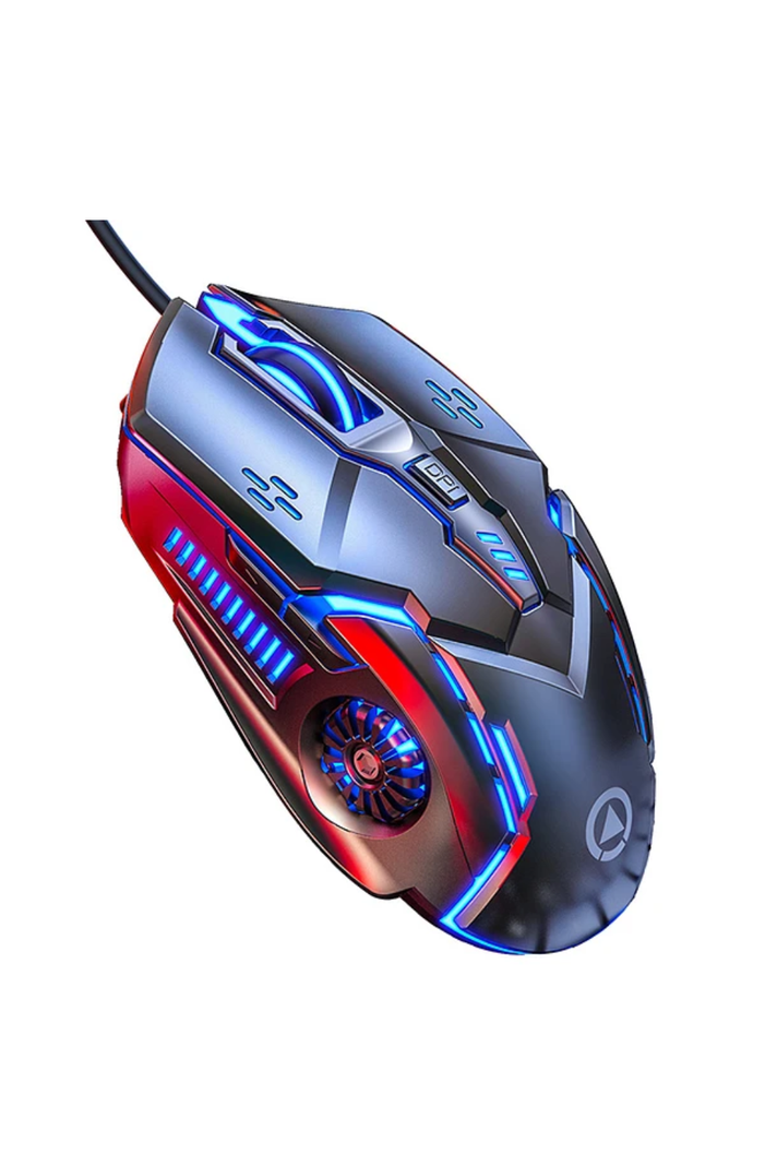 Mouse Gamer Raton 6D Ergonómico USB Optico Para Juegos-3