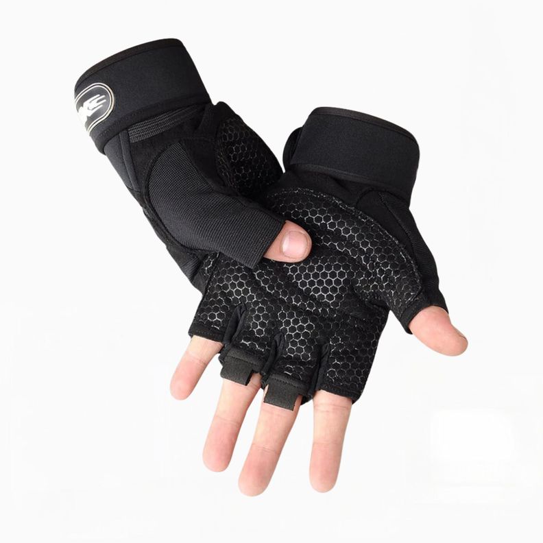 Guantes Deportivos Con Muñequera Para Gym Crossfit Bicicleta-0
