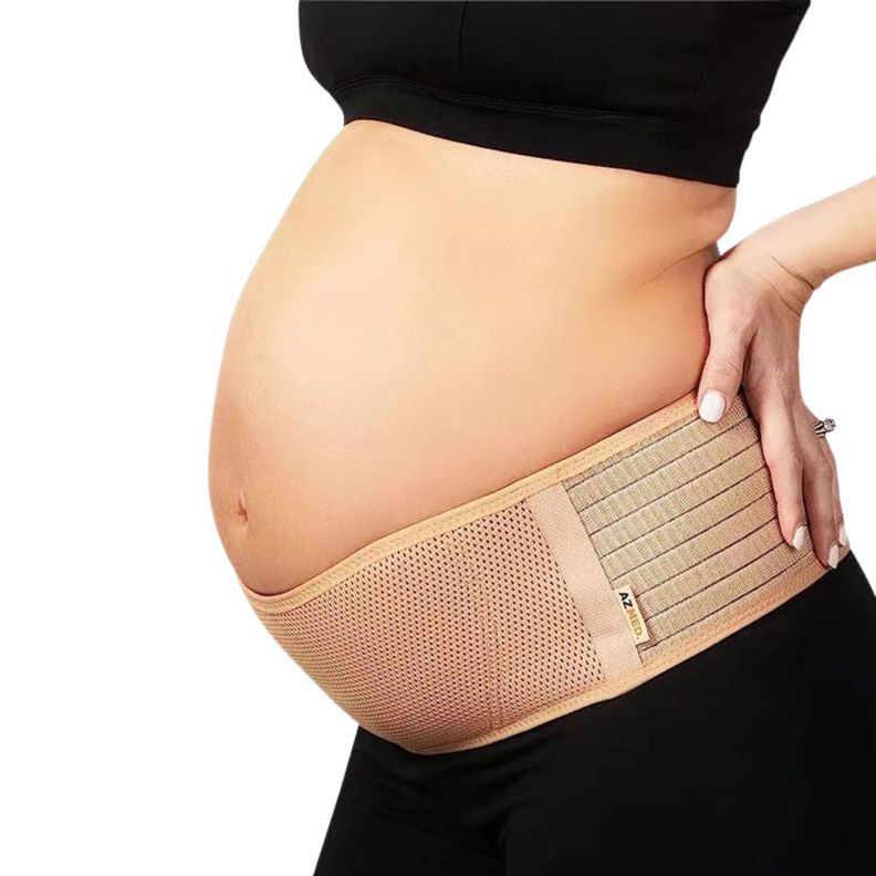 Faja Preparto Cinturon Ajustable Soporte Maternal Embarazo-0