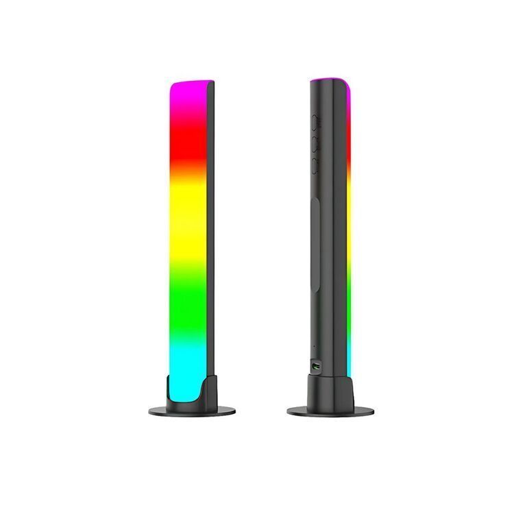 Pack 2 Luces RGB Ritmo Ambiental Recargable-1