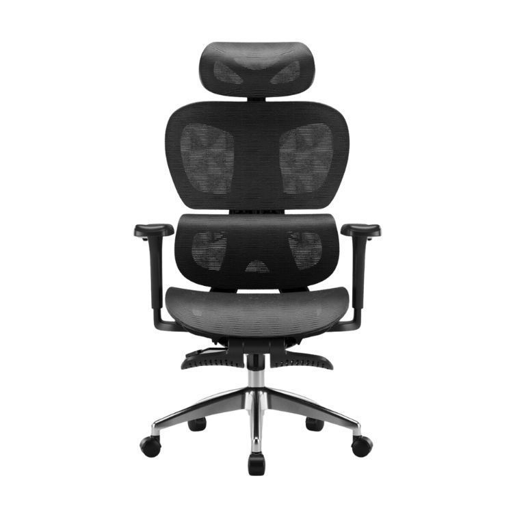 Silla Oficina Élite Ergonómica Soporte Lumbar Cervical Ajustable-1