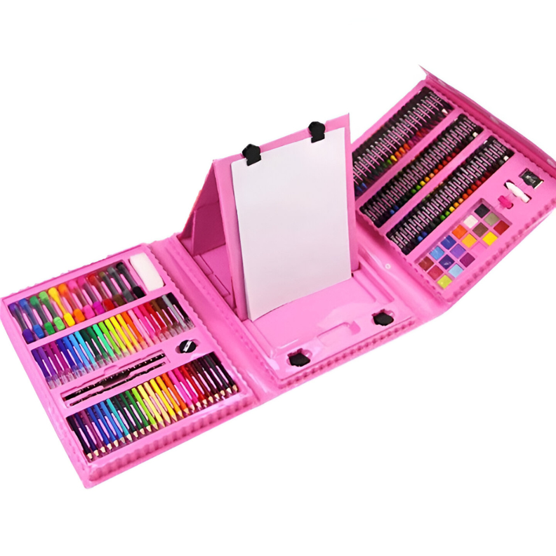 Kit De Dibujo Y Pintura Maleta 208 Piezas Para Niños-2