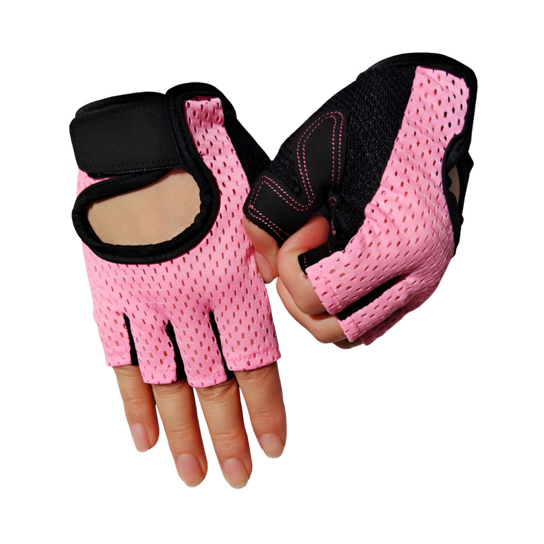 Guantes Para Ciclismo Unisex Con Protección Para Pesas-0