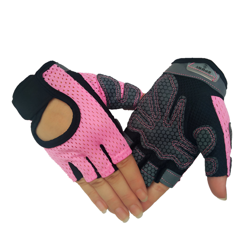 Guantes Para Ciclismo Unisex Con Protección Para Pesas-1