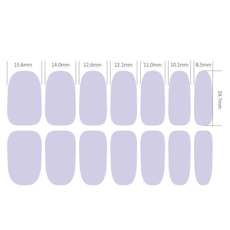 Set 10 Láminas Gel Esmalte Uñas Manicure Pintura Variados-4