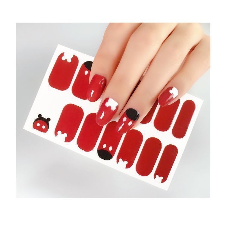 Set 10 Láminas Gel Esmalte Uñas Manicure Pintura Variados-6